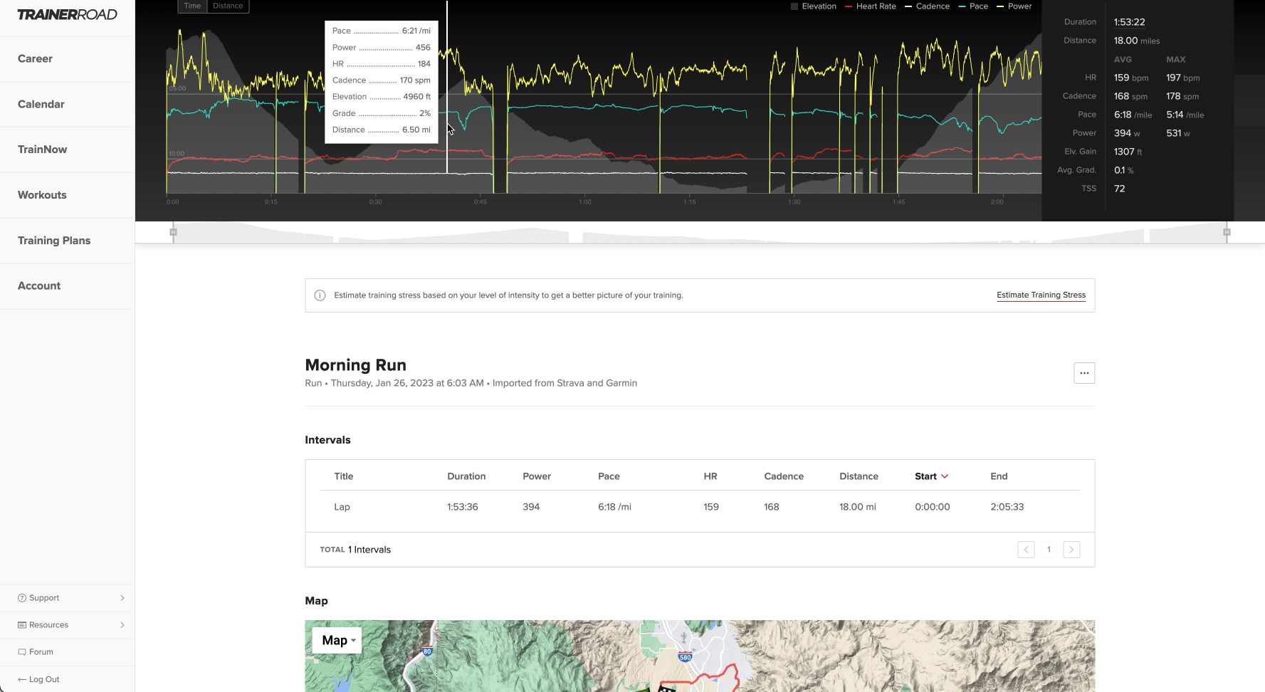 Add treadmill discount run to strava