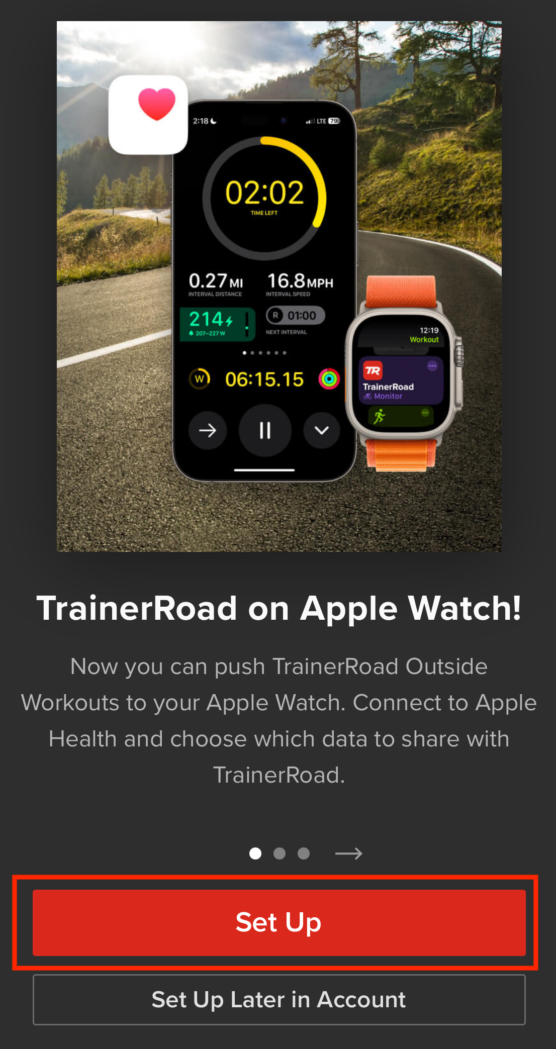 Connect apple watch to best sale apple health