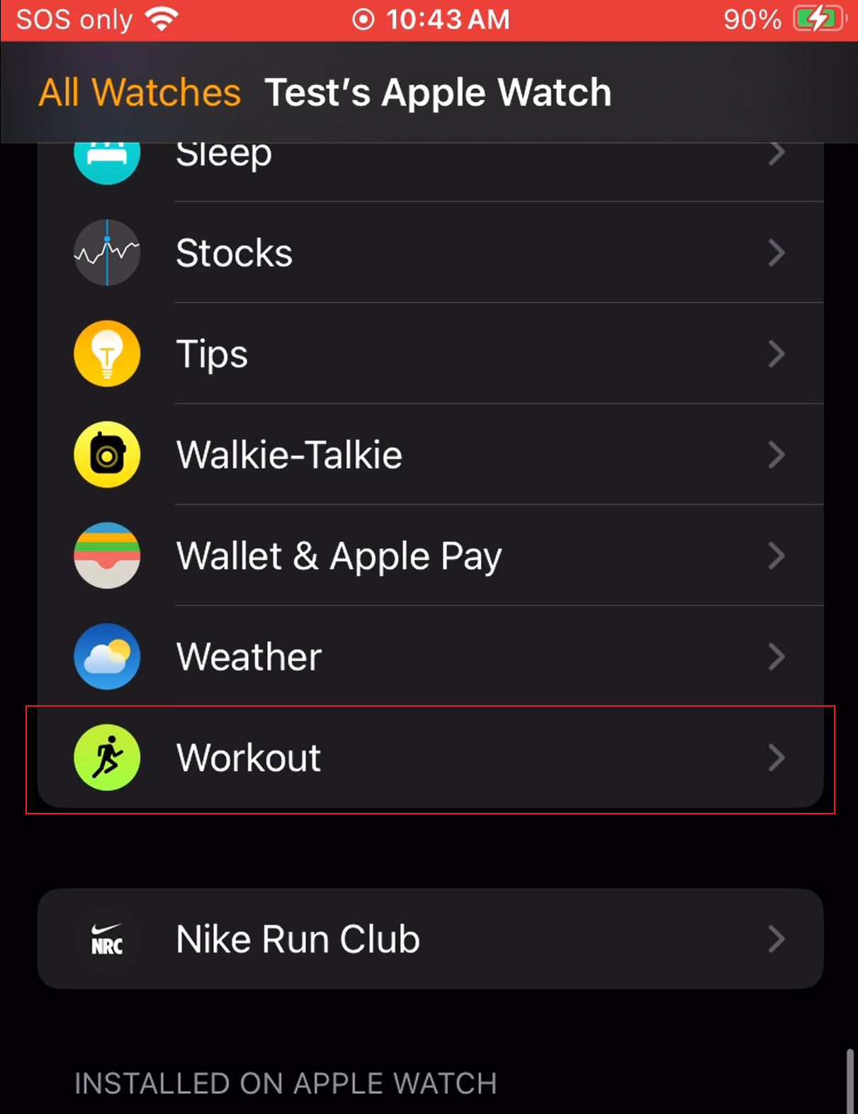 Run club apple watch not syncing with iphone sale