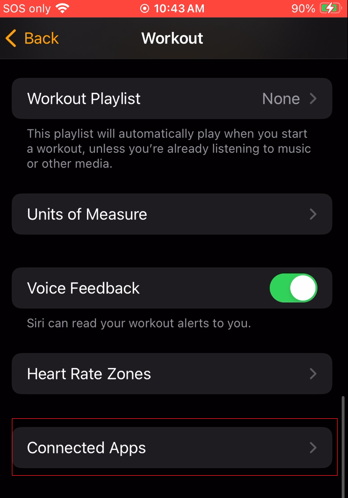 Apple watch discount workout not syncing