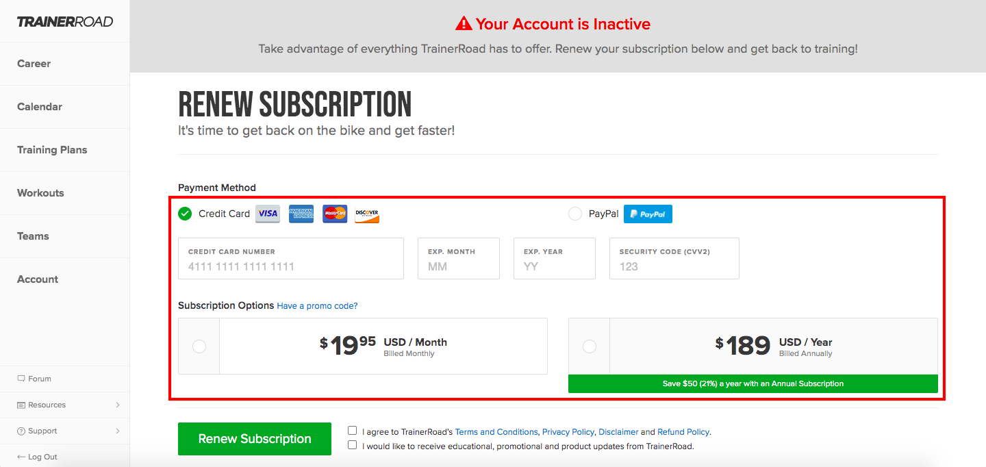 trainerroad subscription