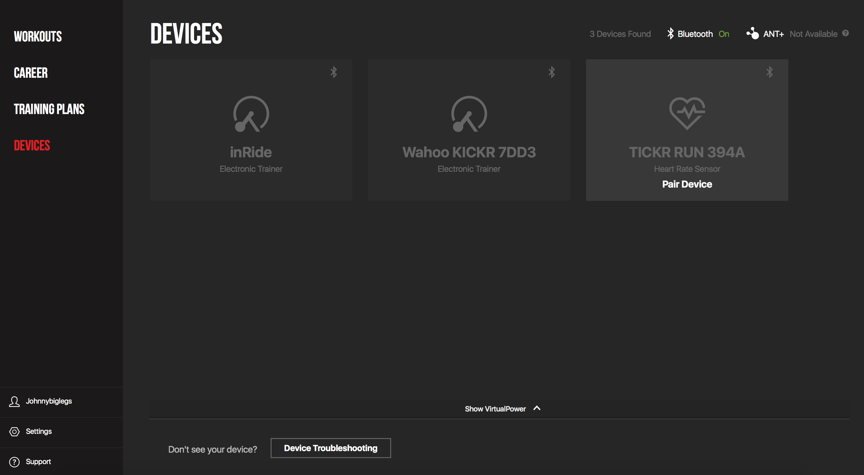 Bluetooth Heart Rate Monitor TrainerRoad