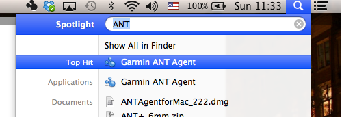 garmin ant agent not working