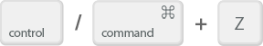 CTRL/CMD + Z
